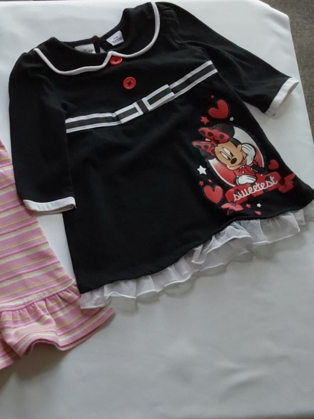 Girls 24M Dress Bundle of 2 Disney Minnie Mouse & Kid Connection - Picture 2 of 14